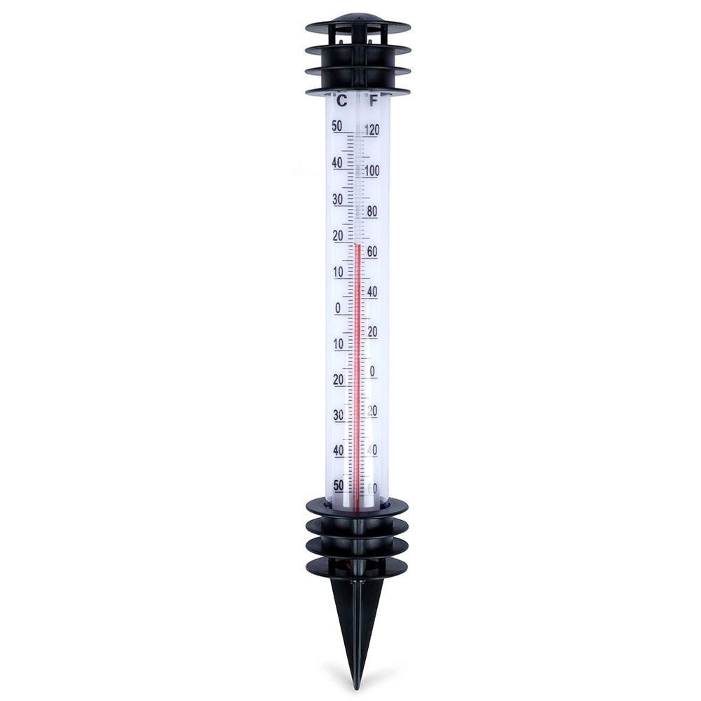 Outdoor Garden Thermometer Sticking Into the Ground for Temperature Measurement 23 Cm