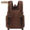 AUGUR Vintage Canvas Backpack for Men – Dual-Shoulder Laptop & School Bag