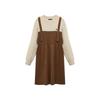 BHPOLOCLUB Women'S Sling Color Block Knit Dress Op387