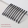 Black Curved Thickened Bangs Hair Clip for Women