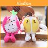 Cute Fruit Durian Plush Doll With Pp Cotton Filling For Bag Decor And Gift