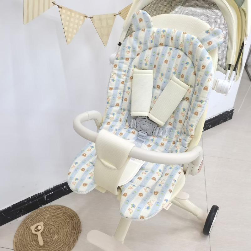 Baby Stroller Seat Cushion Soft Mattress Kids Pushchair Car Mat Stroller Accessories Baby Stroller Cushion