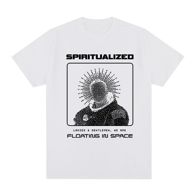 

spiritualized Vintage tshirt floating in space Ladies And GentleUnisex We Are Rock Cotton Unisex T shirt New TEE TSHIRT Womens tops S