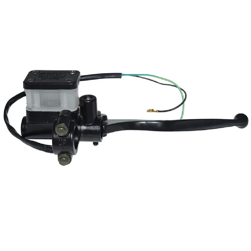 7/8" 22mm Front Right Universal Motorcycle Hydraulic Brake Clutch Master Cylinder Reservoir Levers With Cable ATV Motorbike