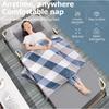 Portable Folding Single Bed Wide Surface Lightweight Foldable Bed Backrest Adjustable Office Afternoon Nap Recliner