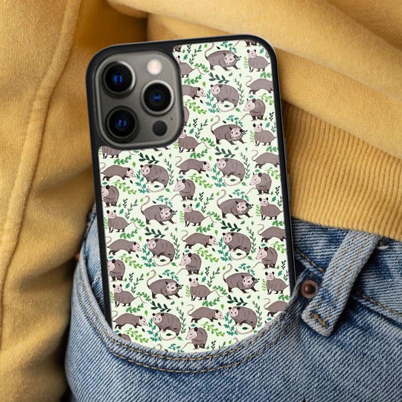 Dishwasher Possum Cute Soft Phone Case for iPhone 17 Air 16e Pro Max 15 Pro 13 14 Plus 11 12 MagSafe Magnetic Coque