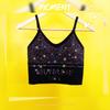 European & American Rhinestone Camisole: Seamless Spring/Autumn U-Back Vest.
