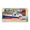 Sylvanian Families Vehicles [Captain Seal's Exciting Boat Set] V-08 ST Mark Certified, Ages 3 and Up, Toy Dollhouse, Sylvanian Families, Epoch