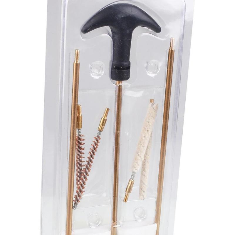 Detachable Comfortable Handle Shooting Brush Portable Barrels Cleaning Rod Kits