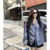 2025 Spring Korean Style Women's Whitening Lapel Shirt - Age-Reducing Fashion Design