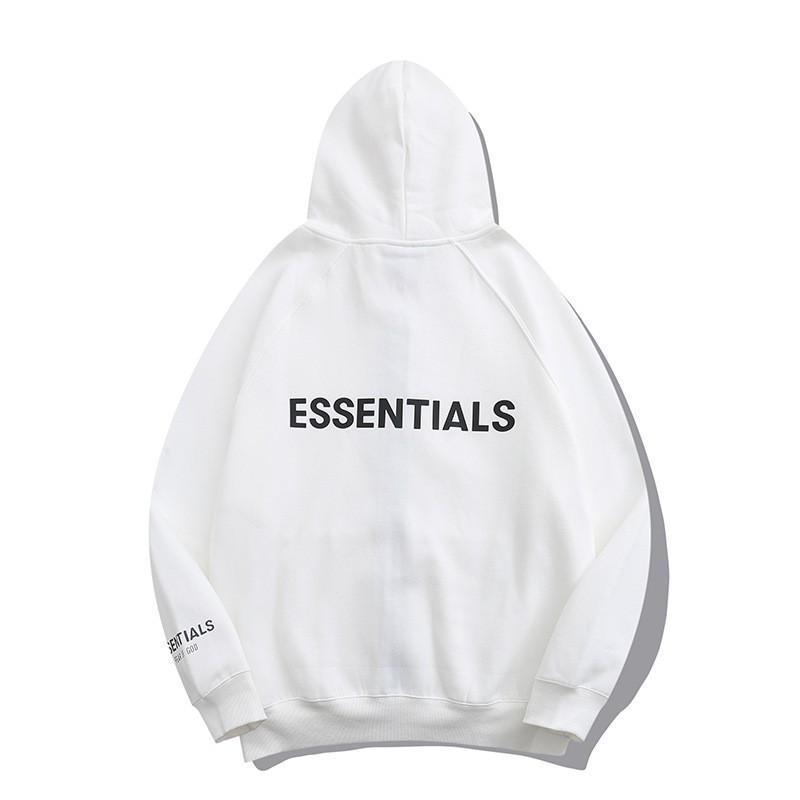 Essentials Zip-Up Hooded Sweatshirt Unisex Oversized