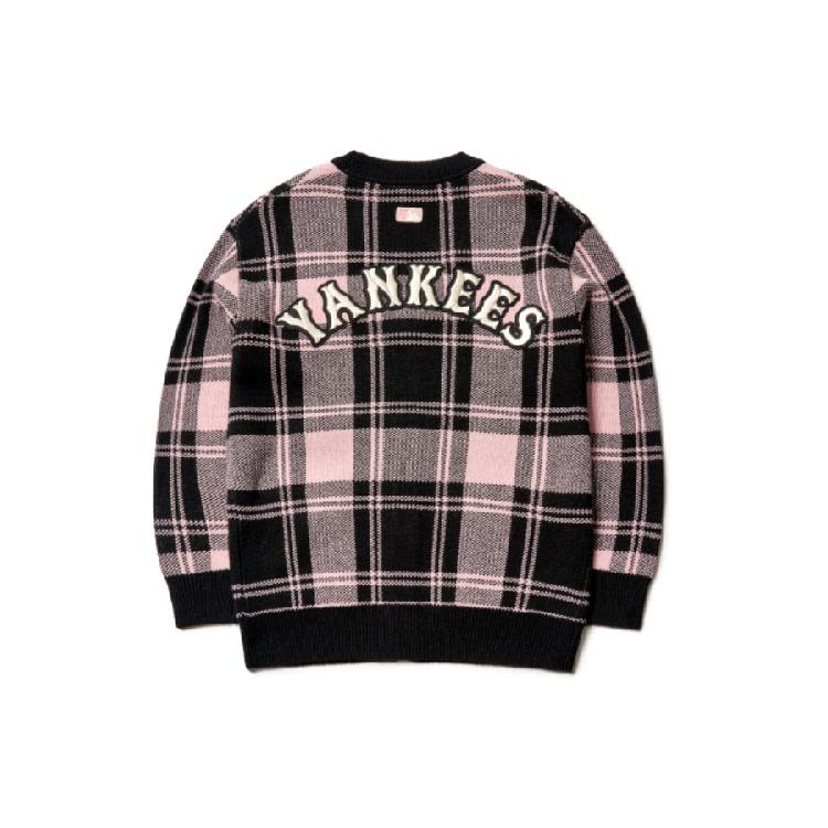 New MLB New York Yankees Sweaters Unisex Pink 3AKT00214-50PKS