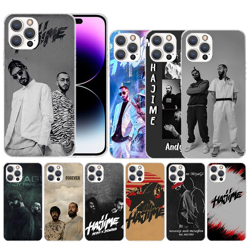 MiyaGi Andy Panda Soft Cover for iPhone 16 17 Air 15 14 Pro Max 16E Phone Case 13 Mini 12 11 7 SE 8 Print Pattern Fit Cases 16 1