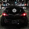 Pentagram Creative Car Stickers Supernatural Reflective Vinyl Decals