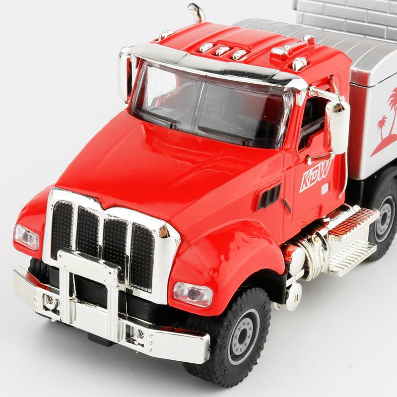 1:50 Diecast Model Truck Toys Transforming Rv Motor Home Caravan Replica Large Van Recreational Vehicle P236
