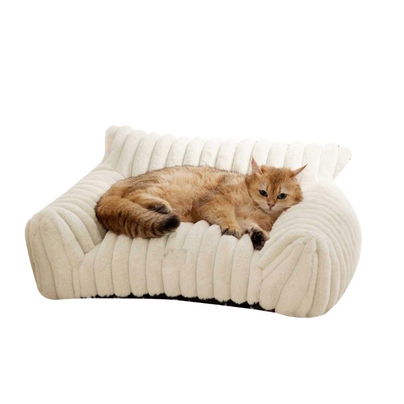 Creative Pet Bed Luxurious Sofa Nest for Dogs and Cats Soft Lounger Cuddle