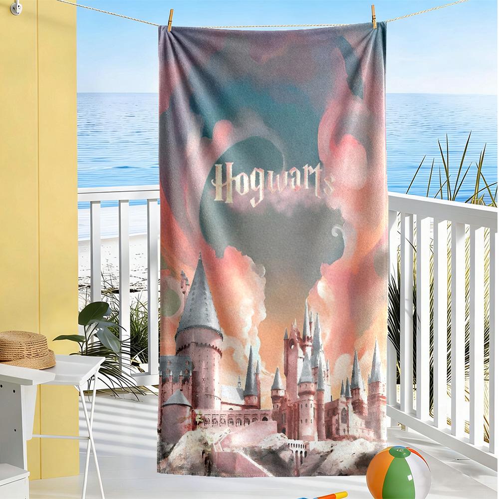 Harry Potter Friends vibrant beach towel soft Printed beach towel Vibrant Pattern Perfect Gift for Friends & Family