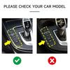 Car Gear Shift Cover Sticker Decal ABS Trim Compatible For BMW 3 4 Series F30 F31 F34 3GT F32 F33 F36 Accessories