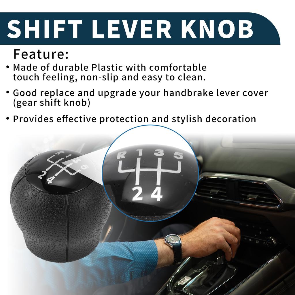 TUCKBOLD Manual Gear Shift Knob for Opel Astra Ergonomic Design 5-Speed 1998-2009 (1pc)