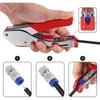 Carbon Steel Coax Cable Crimper Wear-Resistant Crimping Pliers  Wire Connecting Tools