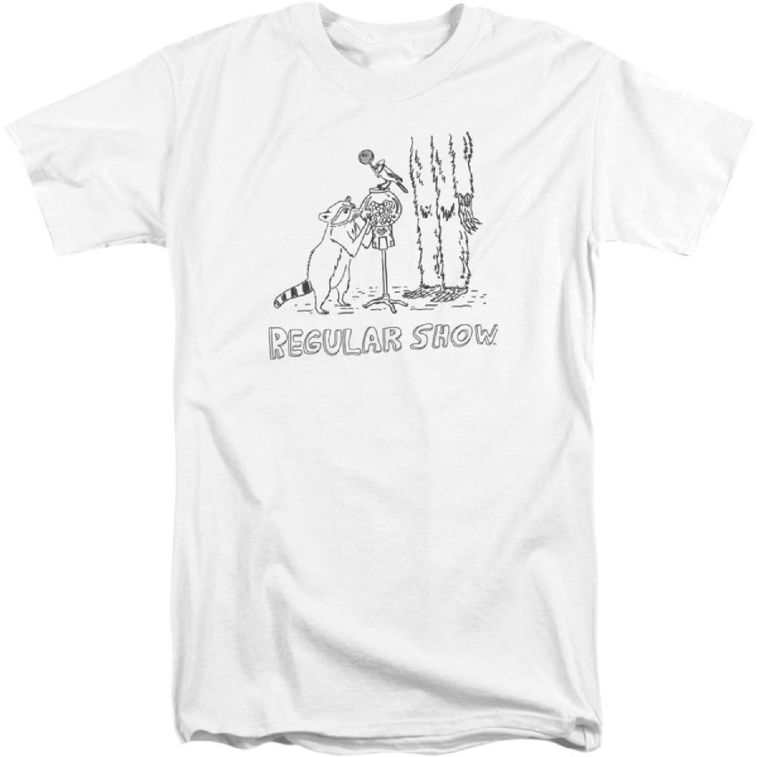 Regular Show The Mens Tattoo Art Tall T-Shirt S