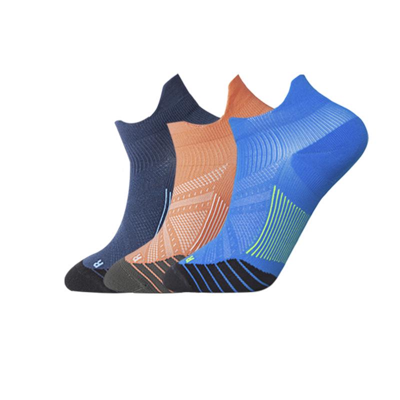 Meikes Antypoślizgowe Oddychające Skarpety Sportowe Męskie - Wygodne Pogrubione Spodnie Frotte Skarpety do Biegania