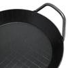 Turk Iron Serving Pan for Roast 24cm Forged 2 Grips Made In Germany Black 65924 Roast Serving Pan Grill Pan Cookware Kitchen Supplies New Life [Turk]