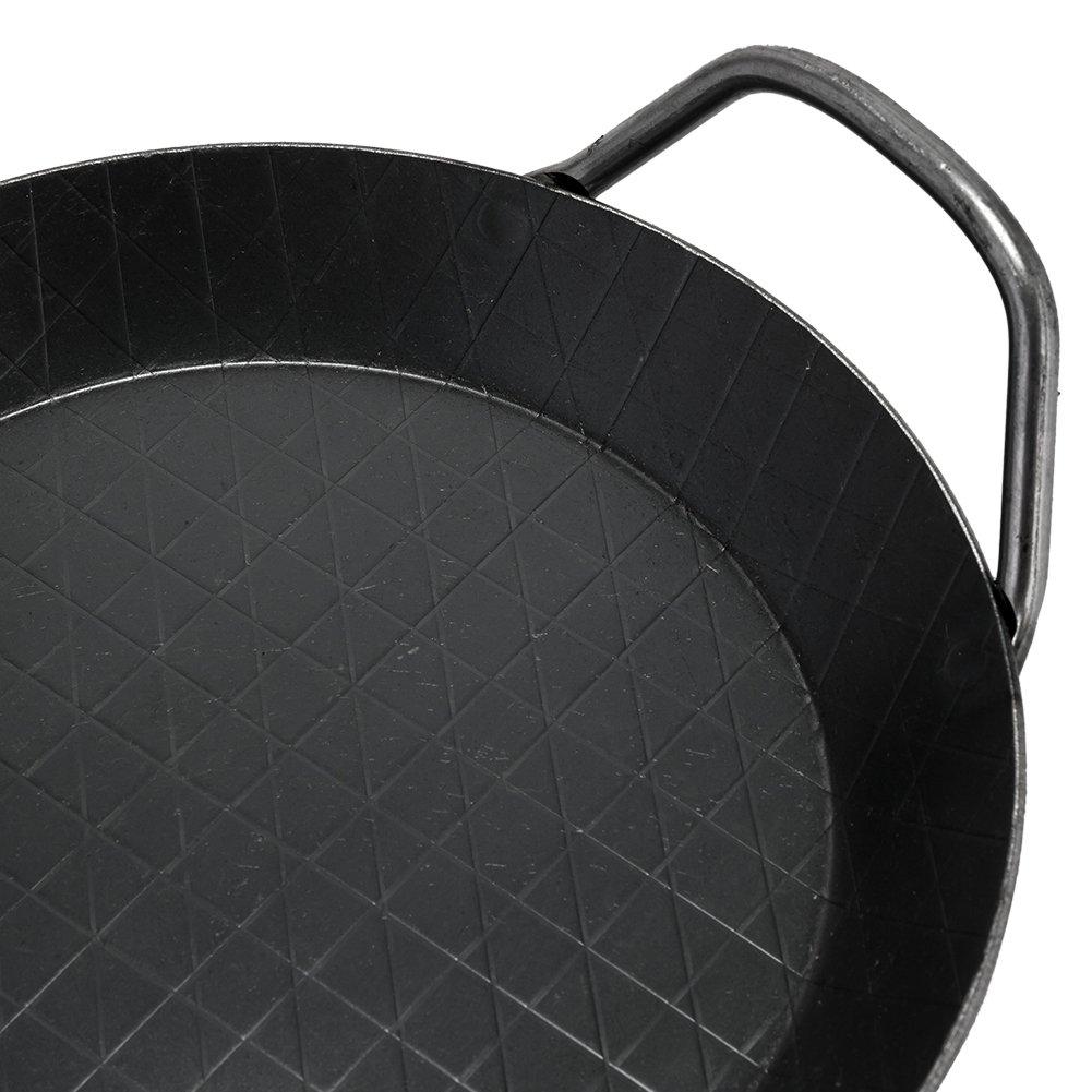 Turk Iron Serving Pan for Roast 24cm Forged 2 Grips Made In Germany Black 65924 Roast Serving Pan Grill Pan Cookware Kitchen Supplies New Life [Turk]