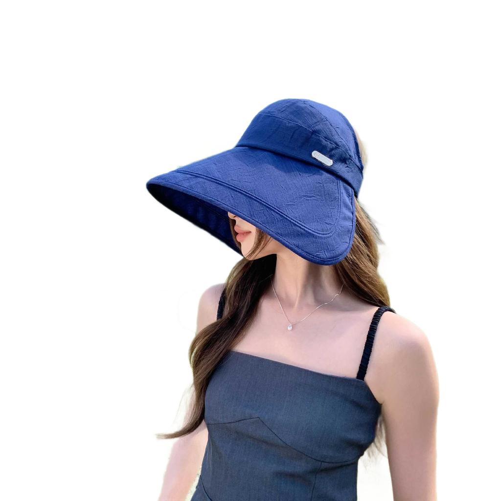 New light breathable bucket hat women's summer sunshade sunscreen ultraviolet versatile outdoor solid color sun hat