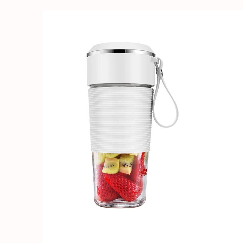

300 мл электрическая соковыжималка портативный блендер для смузи USB перезаряжаемый миксер для фруктов мини-соковыжималка блендер чашка белый