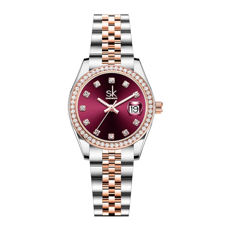 Watch Women'S Watch Niche Light Luxury Log Women'S Watch Steel Belt Watch Women'S Premium Sense