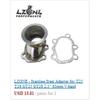LZONE - AN4 Male Turbo Oil Feed Inlet Flange Adapter Kit w/Gasket For T3 T4 T04 T04B T04E JR-OFG31