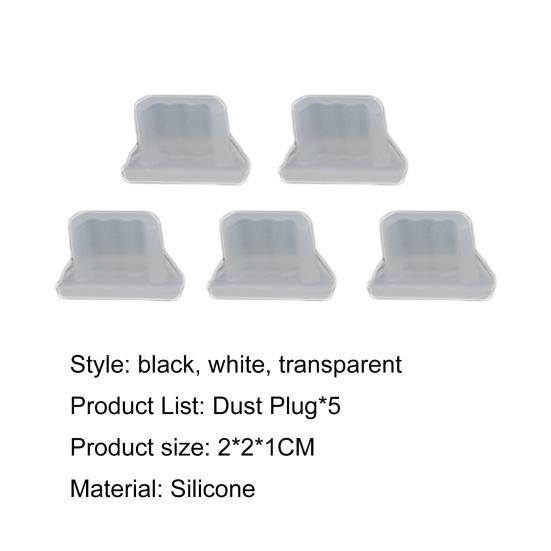 Set Di 10 Tappi Antipolvere Universali Per Micro USB, Jack Audio 3.5mm E Rimozione SIM, Proteggi Porta Di Ricarica E Auricolare Da Sporco E Sabbia, Morbidi In Silicone