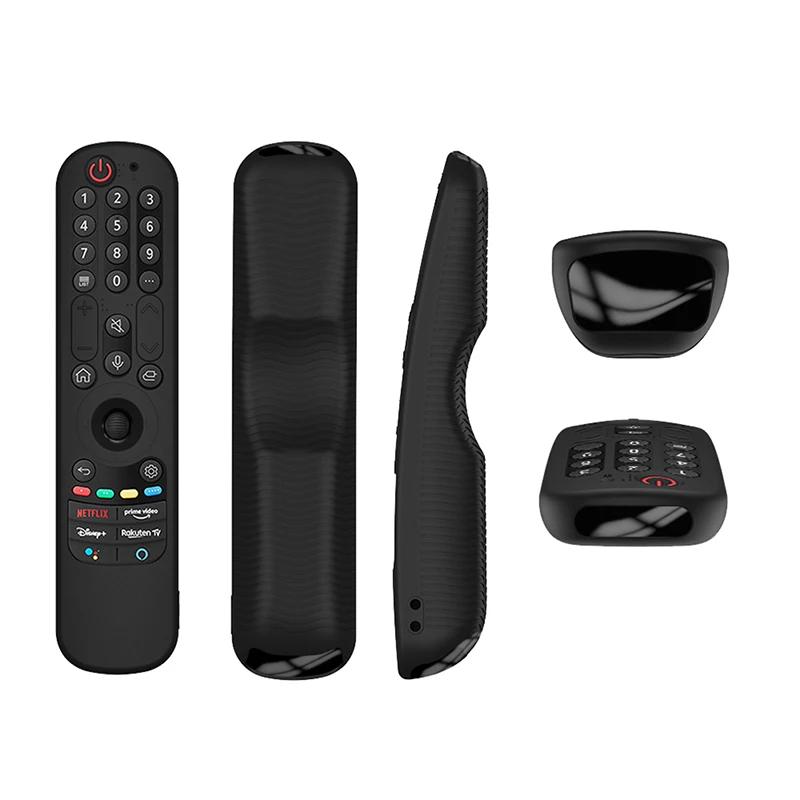 

Silicone Case Remote Control Protective Cover For LG AN-MR21GA/ LG AN-MR21GC Skid-proof Texture Raised Buttons Durable And Soft