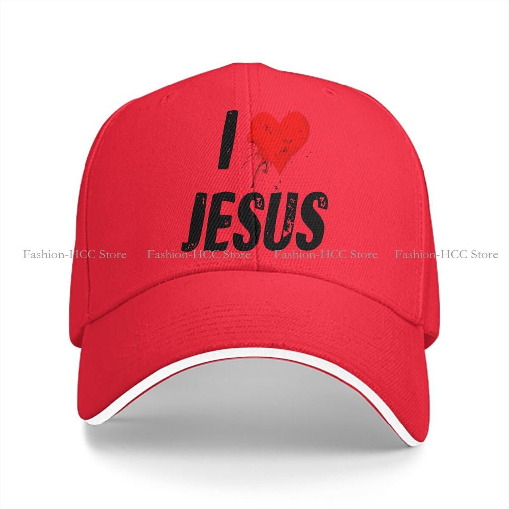 Jesus Christ Multicolor Hat Peaked Cap I Love Personalized Visor Protection Hats