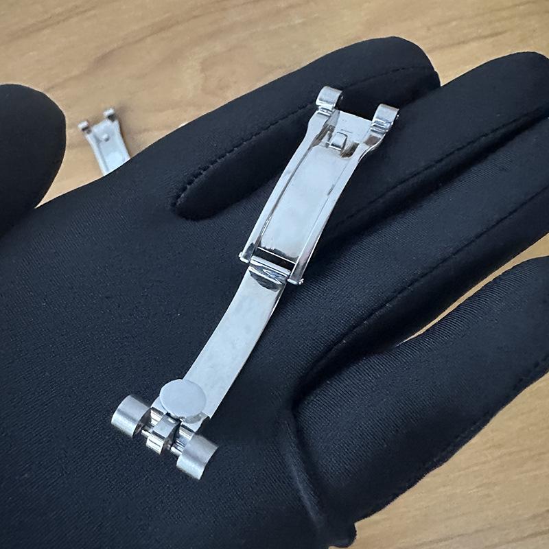 Vervangende Rolex Oyster Perpetual Armband Sluiting voor Heren- & Dameshorloges - Roestvrij Staal Vouwsluiting, 16mm.