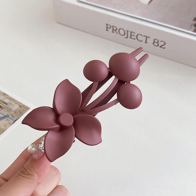 

Новинка 2023 года, заколки для волос в стиле ретро, ​​модные заколки с цветком, женские заколки для волос с конским хвостом, застежка для волос, аксессуары для волос, женские заколки для волос, головные уборы