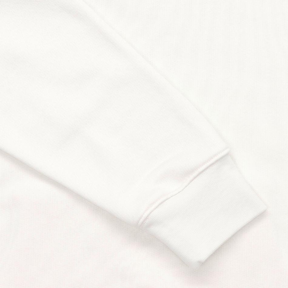 Timberland Tree Logo Letter Print Pullover Hoodie Men hoodies White A6QTS-CM9