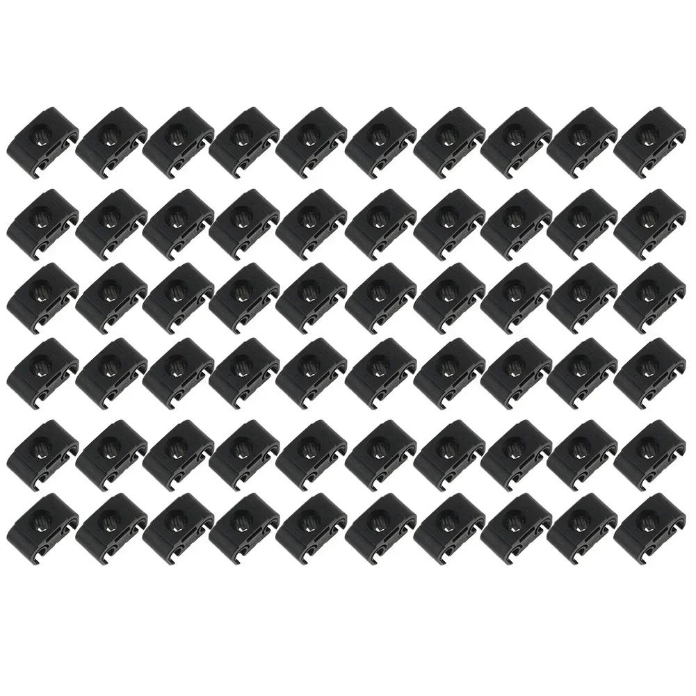 60 Pcs Auto Brake Line Brackets Brake Pipe Retaining For Golf For MK2 811611797 Interior Accessories