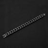 Vintage Oxidized Black Bicycle Link Chain Bracelets for Men Stainless Steel Punk Motorcycle Charm Bracelets Male Pulseira