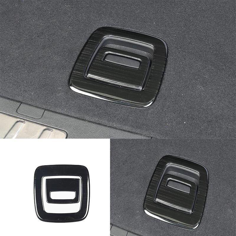 Frame Trim Rear Trunk Handle Black Steel 2018-2020 2021 For BMW X3 G01 X4 G02