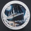 Titanic Commemorative Coin, Metal, Silver Plated, Love Medal, Christmas Gift, Stocking Stuffers