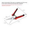Anti-Slip Gardening Pruning Shear Scissor Stainless Steel Cutting Tools Set Pruner Tree Cutter Home Tools
