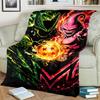 Comfortable Flannel Blanket Dragon Ball! for Bedrooms, Sofas, Beds, Chairs, Picnics and Travel