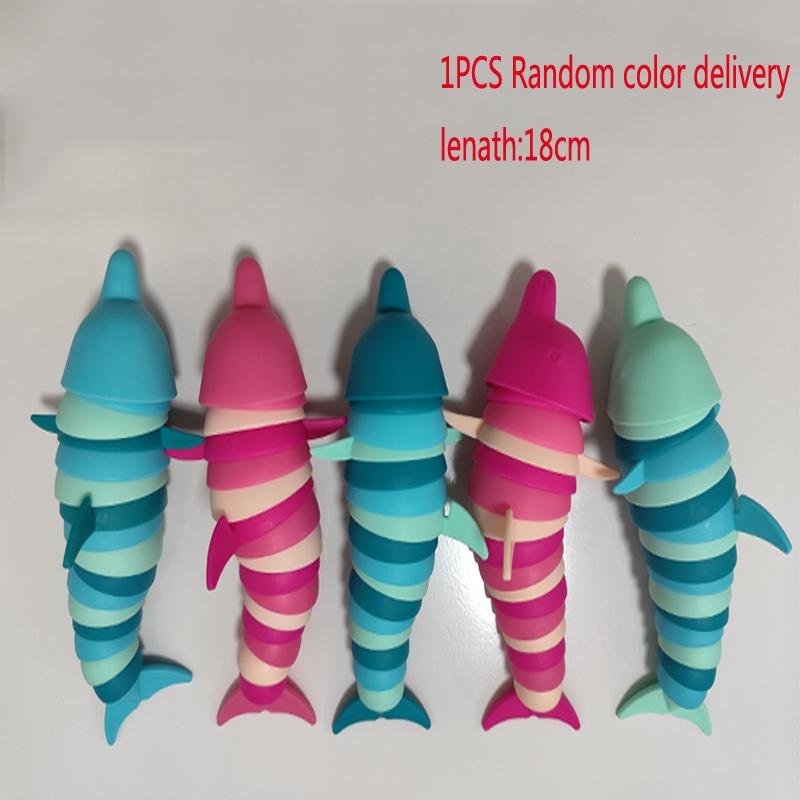 Alligator Caterpillar Unique Articulated Children'S Exploration Fun Toy 3D Sensory Fidget Toy Pressure Relief Anti-Anxiety Toy