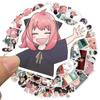 10/30/50pcs SPY×FAMILY Funny Anime Stickers Anya Forger Cartoon Sticker DIY Notebook Phone Luggage Graffiti Decals for Kids Toy