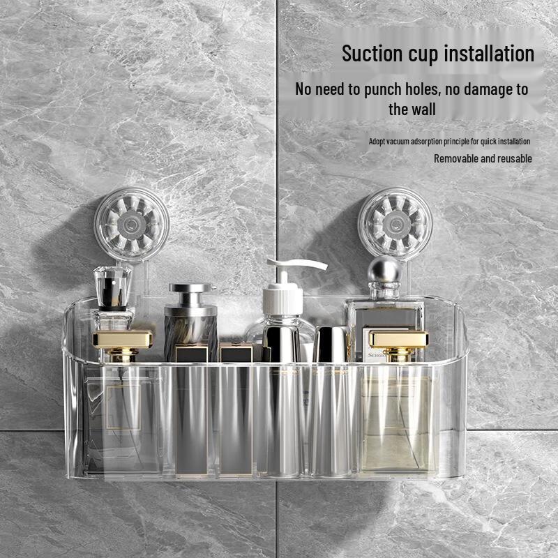 Suction Cup Bathroom Shelf