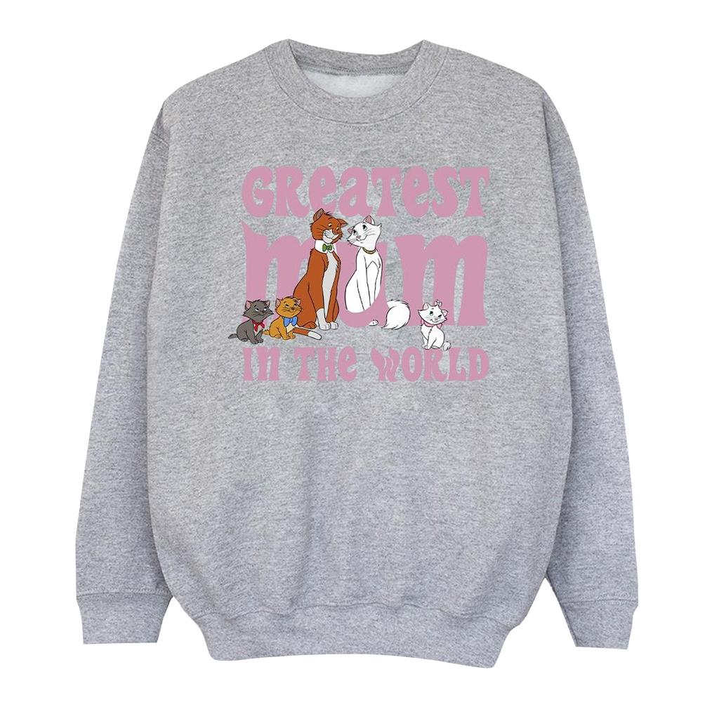 Disney Boys The Aristocats Greatest Mum Sweatshirt