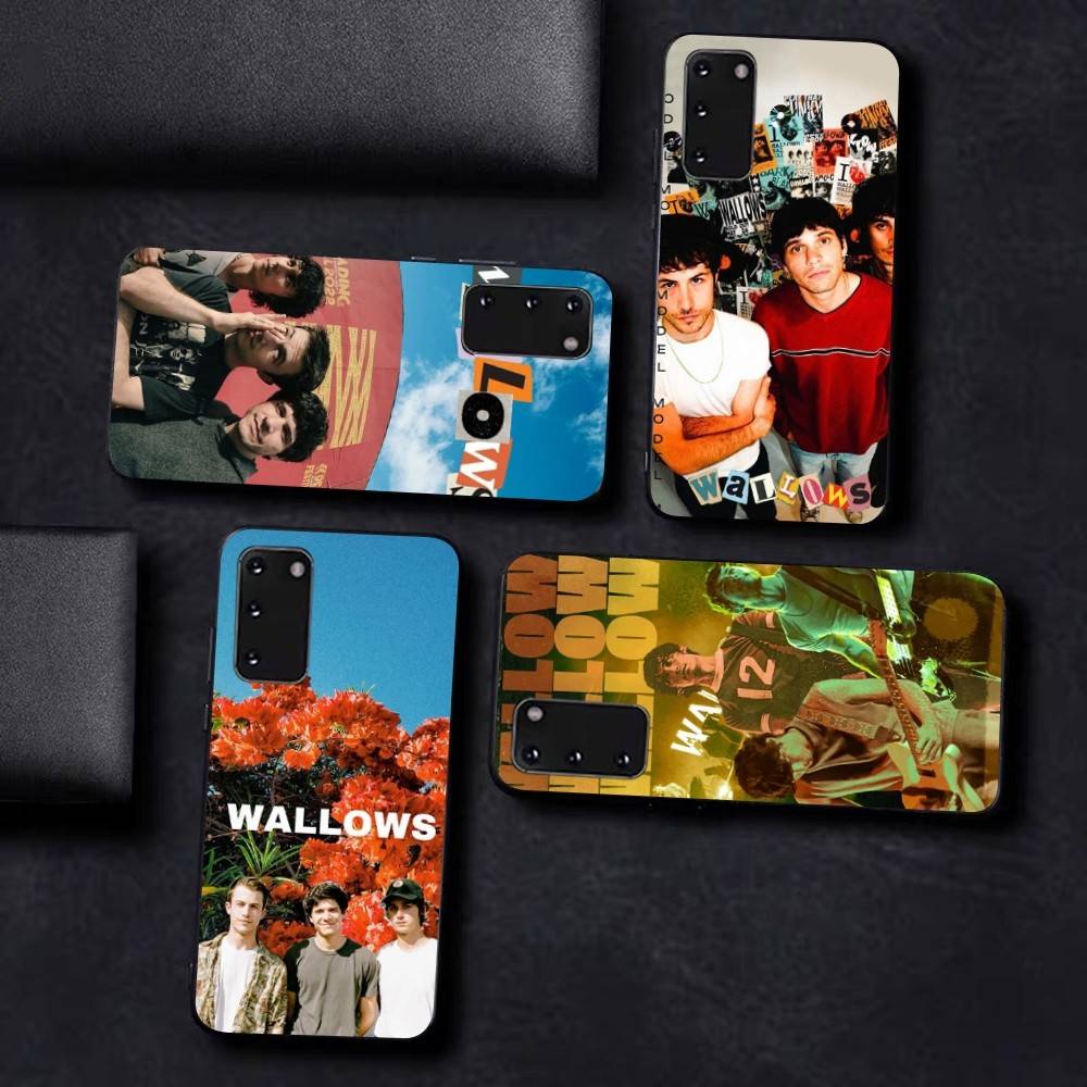 Indie Rock Wallows Band Phone Case For Samsung S 24 Fe 25 Ultra Plus 20 Lite 21 30 22 23 24 22 Ultra 5G Fundas