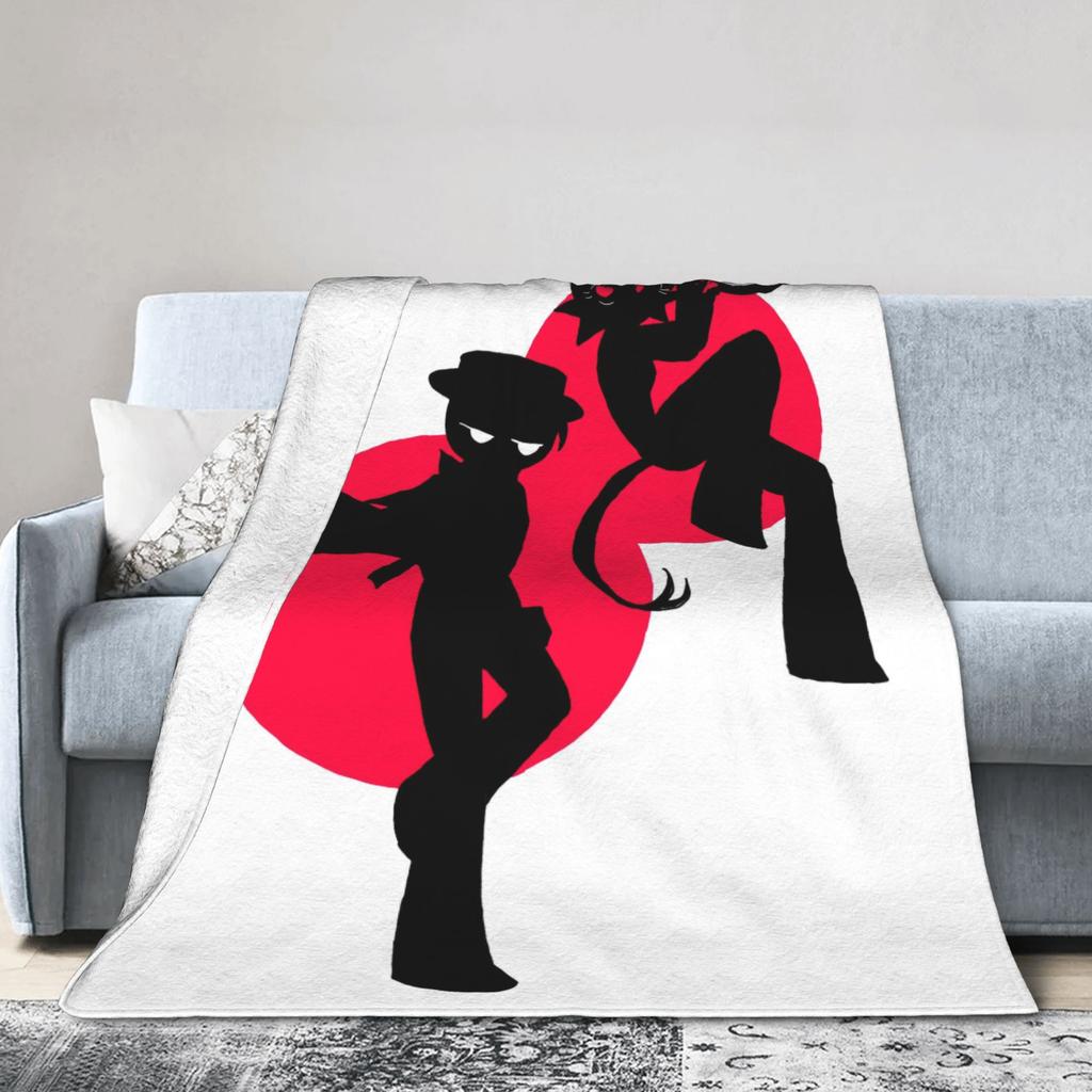 Sprunki Belzhu District Plush Blanket Girls Boys  Flannel Throw Blanket For Couch Chair Sofa Bed Warm Custom Quality Bedspread